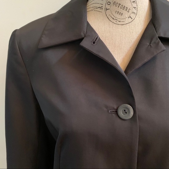 GIANNI Ladies Black Jacket Coat Dress Size 8 - Picture 4 of 6